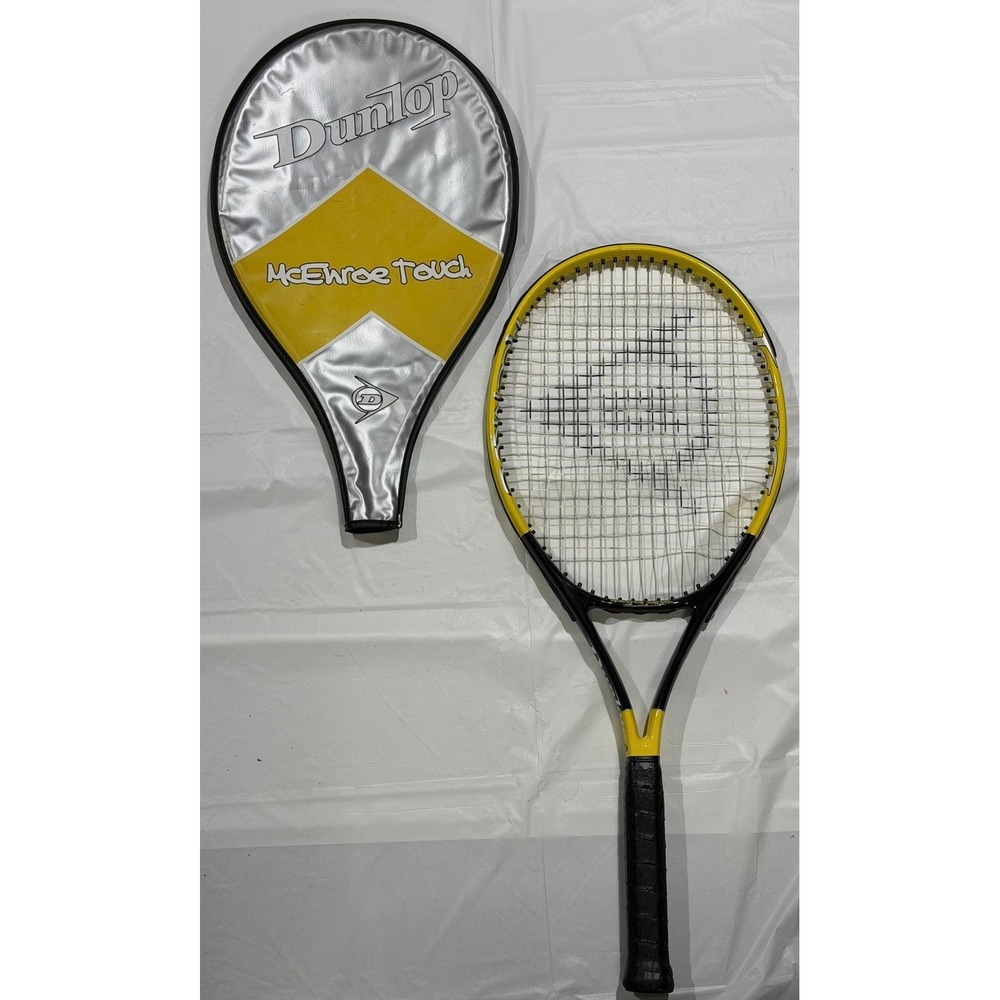 Dunlop McEnroe‎ Touch Tennis Racket Graphite Ti Composite 108 sq in with Cover